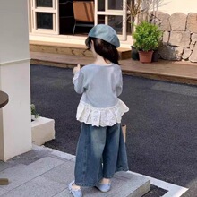 Ůͯ��װ��֯����ţ�п���װ�����¿�ɭϵ����ƴ�ӻ��߿�2026�¿�