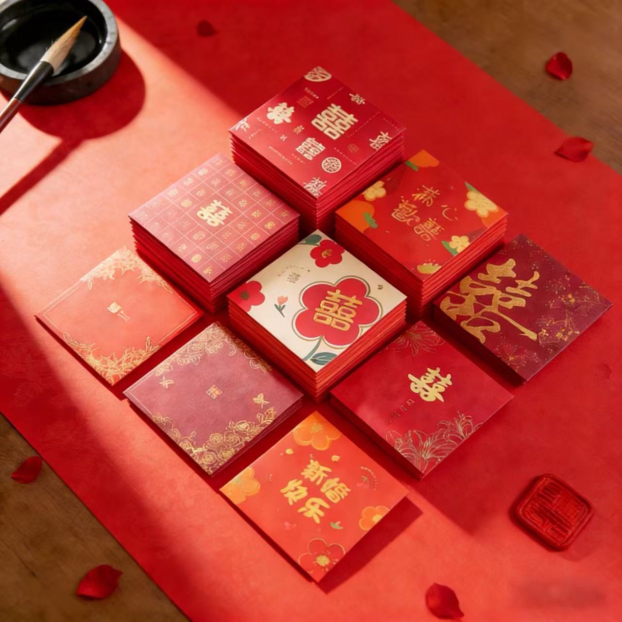2026新款堵门红包结婚专用高中号级感利是封创意迷你百元红包小号