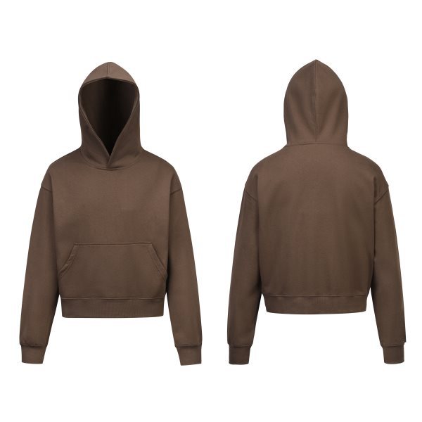 Men's Clothing high street autumn and winter solid color basic 350g terry zipper sweater hoodies_voghion.com