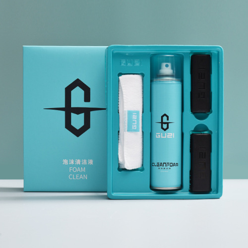 White Shoes Foam Cleaner Set Cleaning Liquid Stain Remover Waterless Dry Cleaning Leather Multi-function Cleaner