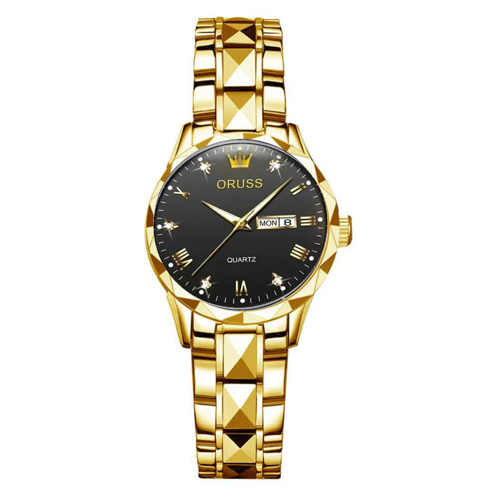 Swiss Genuine Luminous Waterproof Watch for Women, Couple's Watch, Women's Watch, Fully Automatic Non-Mechanical Watch, Women's Watch
