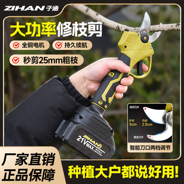 电动修枝剪高枝高空剪牧田款锂电无线无刷电剪刀果树修剪修枝省力-阿里巴巴