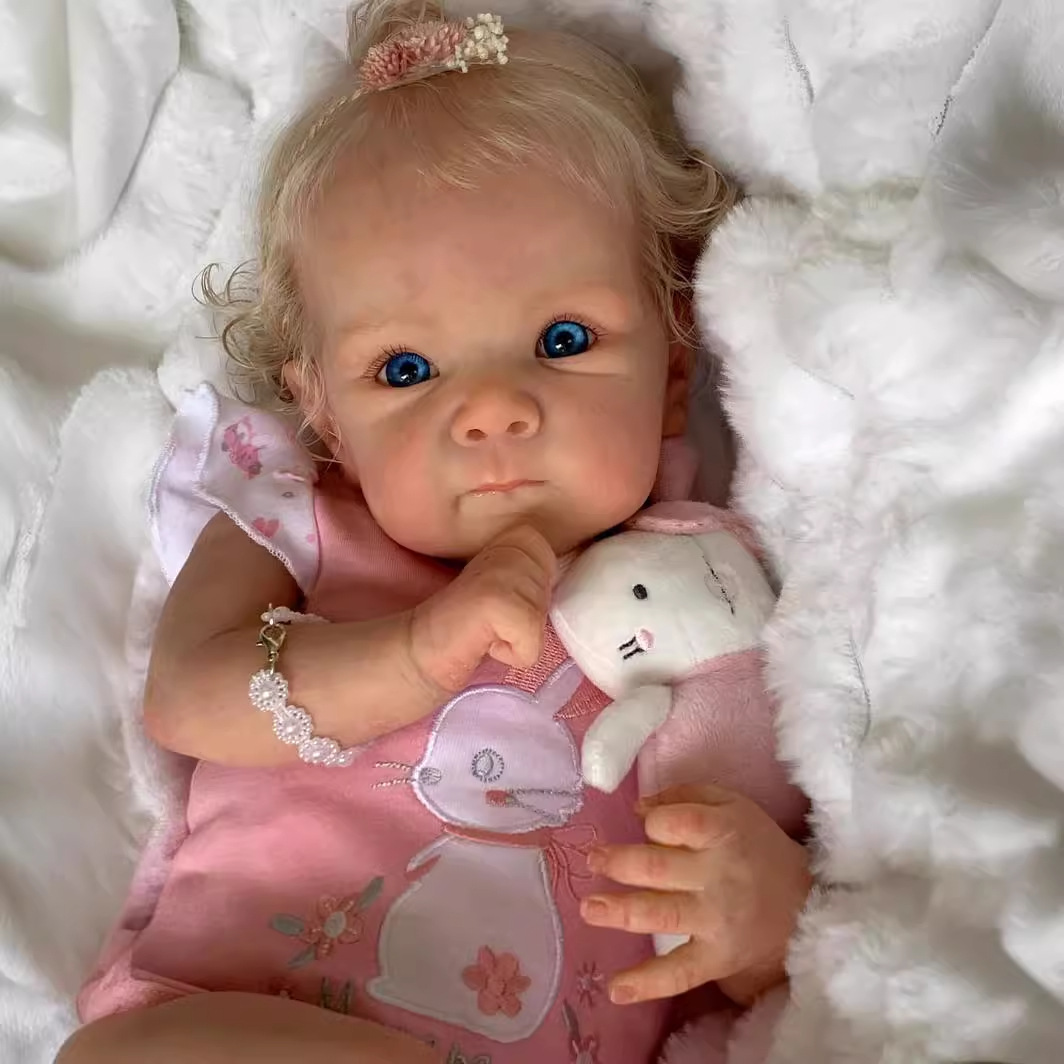 Muñeca Bebé Reborn Realista Bettie de 18 Pulgadas, Comercio Electrónico Transfronterizo, Suministro de Océano Azul, Almacén en el Extranjero, Dropshipping