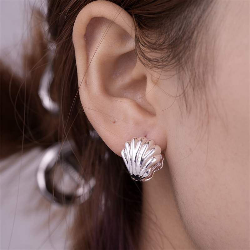 7g Weight Hoop Earrings, Drop Earrings Classification 1 Pair Quantity Holiday, Daily Occasion Copper Material U Shape, Geometric Pattern Women's Gender Plating Design Simple Style Style 1 Pair Simple Style U Shape Geometric Plating Copper Hoop Earrings Drop Earrings 21