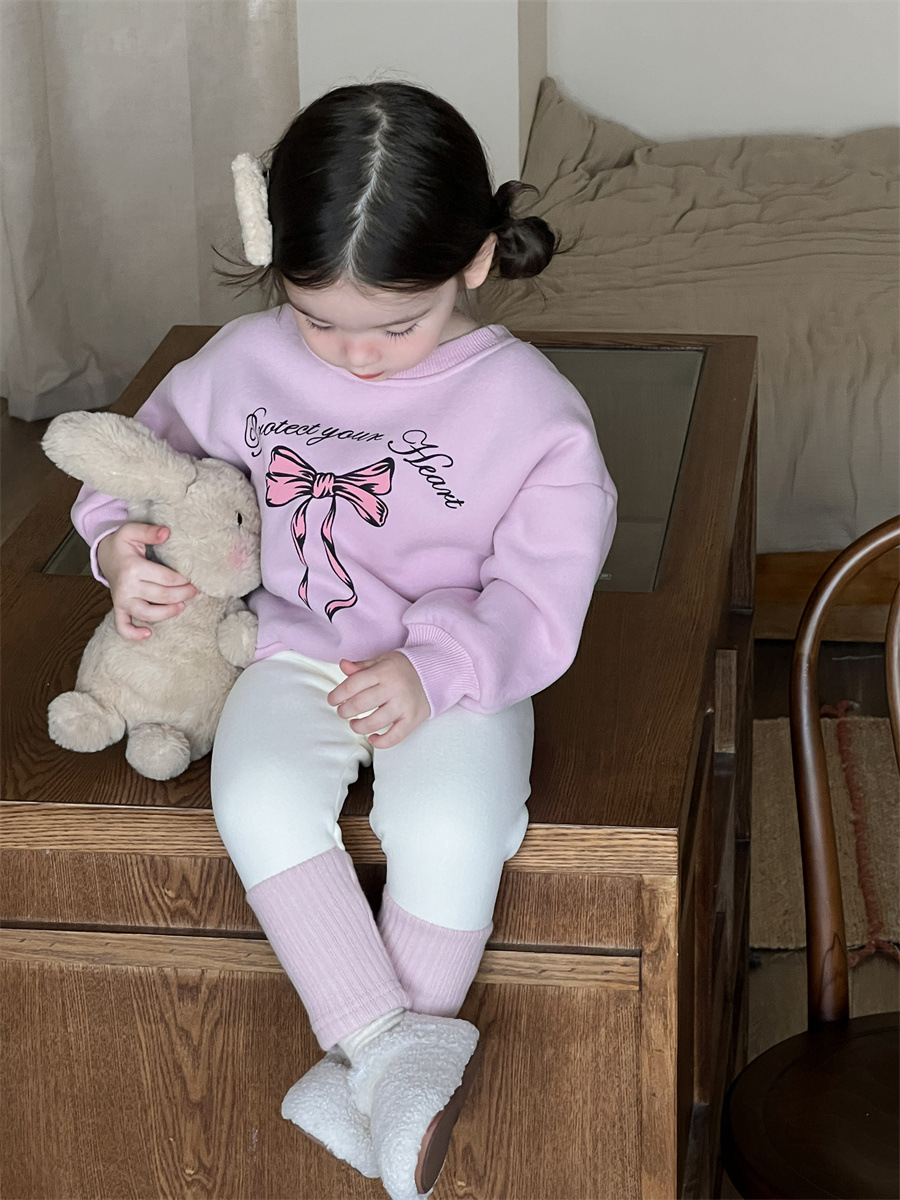 Ropa protectora para niñas juego de fondo versión coreana de ropa infantil de primavera y otoño juego de ropa infantil de otoño ropa infantil ropa protectora para niñas