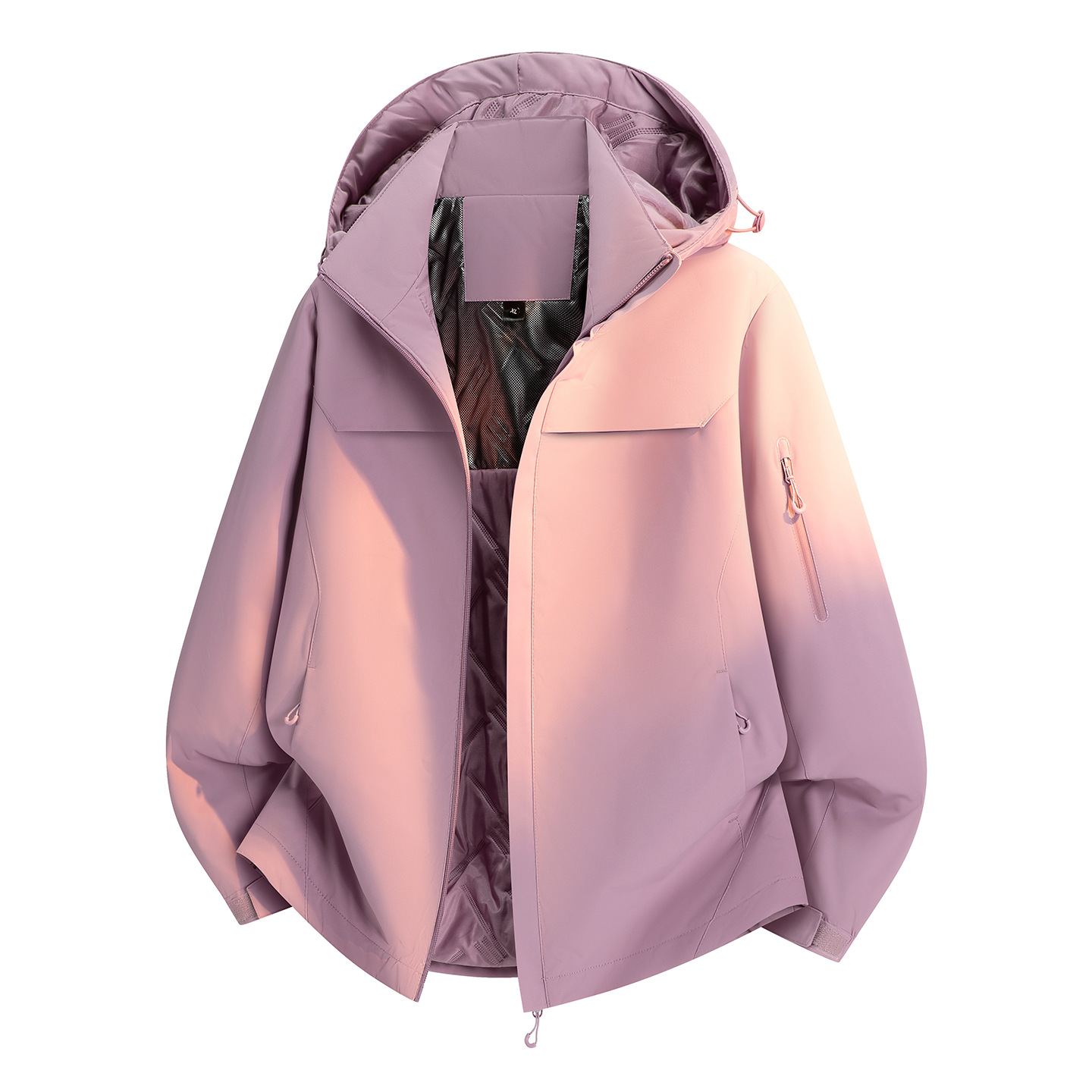 New autumn and winter cotton coat, warm and thickened, one-piece cotton coat for women, outdoor casual cotton jacket, men's sports skiing warm cotton coat