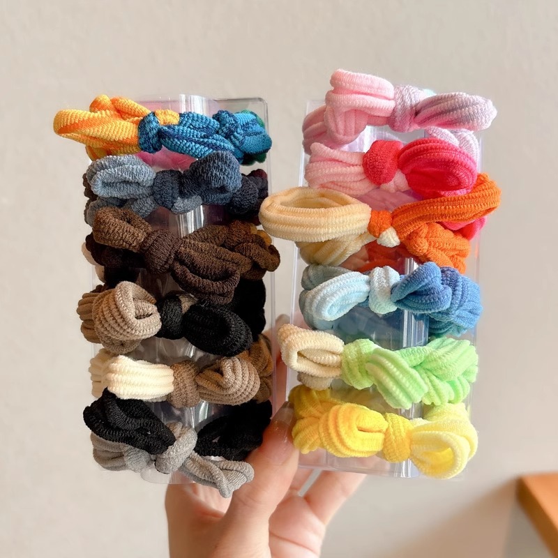 Corea del Sur de alta elasticidad y duradera cuerda de cabeza para mujeres correa de cabello de cola de caballo alta cuerda de cabello 2024 nuevo anillo de cabello de alta gama para adultos