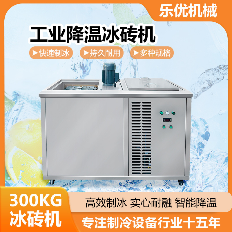 0.3 tons of small industrial ice brick machine small production site factory tunnel pig farm cooling ice ice bar forming machine