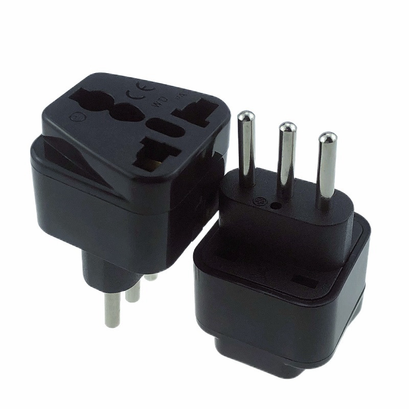 Italian Standard Converter Travel Power Adapter Italian Socket Plug WD-12A Embedded Pin