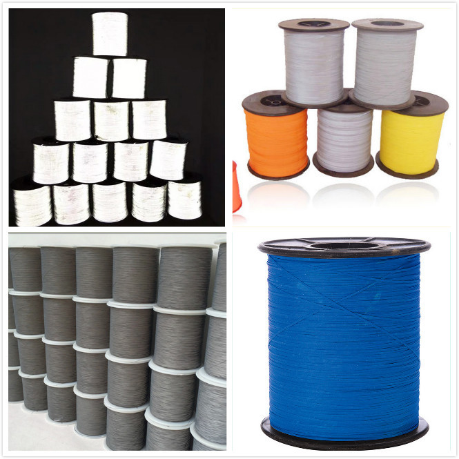 厂家批发高亮双面多色反光丝 反光线反光针织纱线耐拉反光编织线