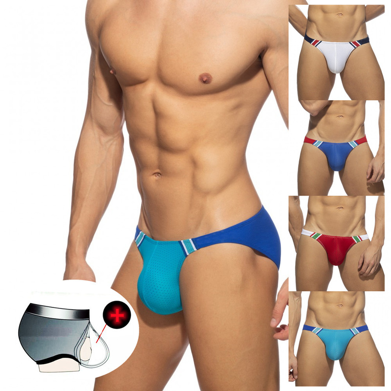 2022 new men's swimming trunks color matching mesh bikini swimming trunks sexy low waist Cup swimming trunks beach shorts 2022 new men's swimming trunks color matching mesh bikini swimming trunks sexy low waist Cup swimming trunks beach shorts