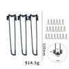 Folding table legs 32cm (3 legs + 1 package of screws)