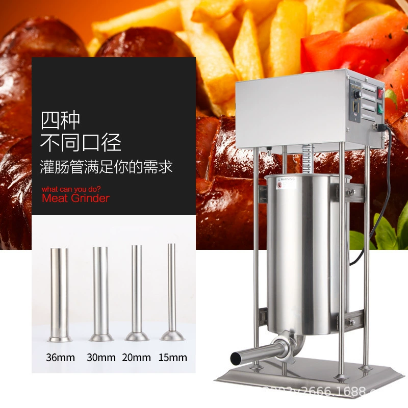Глобальные фирменные электрические клизмы коммерческие вертикальные большие колбасные машины автоматические колбасные колбасные машины из нержавеющей стали