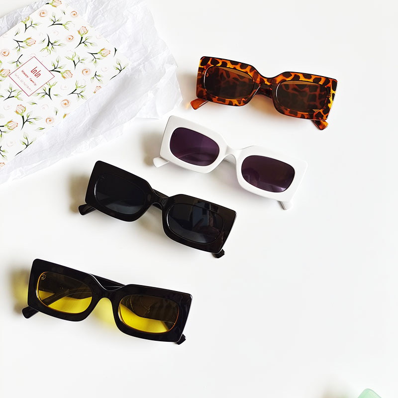 45g Weight Retro Geometric UV400 Protection Women's Sunglasses