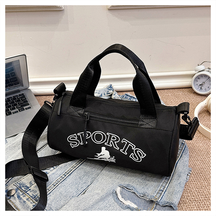 Bolso bandolera de moda bolso casual estilo explosivo para mujer cilindro de un solo hombro 2024 nuevo bolso de almohada portátil simple al por mayor