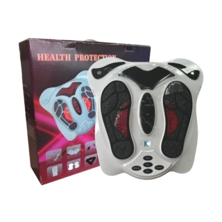 跨境加热足部按摩器智能多功能足底按摩器足疗机Foot Massage Mat