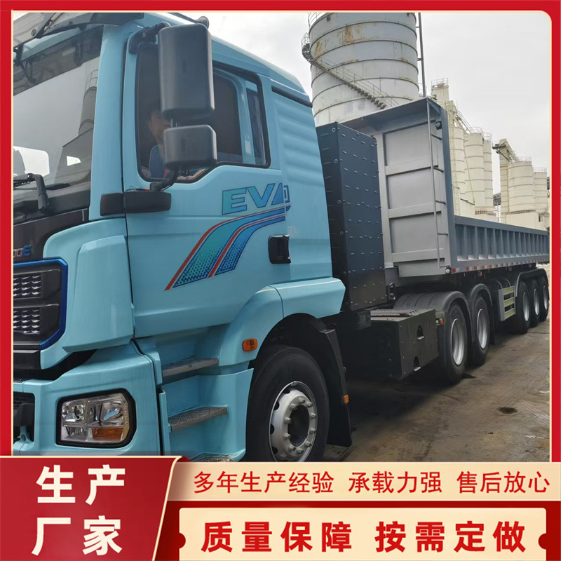 Export Powder and Granular Material Transport Tank Truck, Tank-Type Dump Truck, 42-Cubic Meter Bulk Cement Tank Truck, Used Tank-Type
