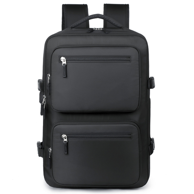 Mochila de caja de comercio exterior, almacén de zapatos independiente de gran capacidad, bolsa de viaje de negocios personalizada, interfaz USB, bolsa de computadora de múltiples almacenes