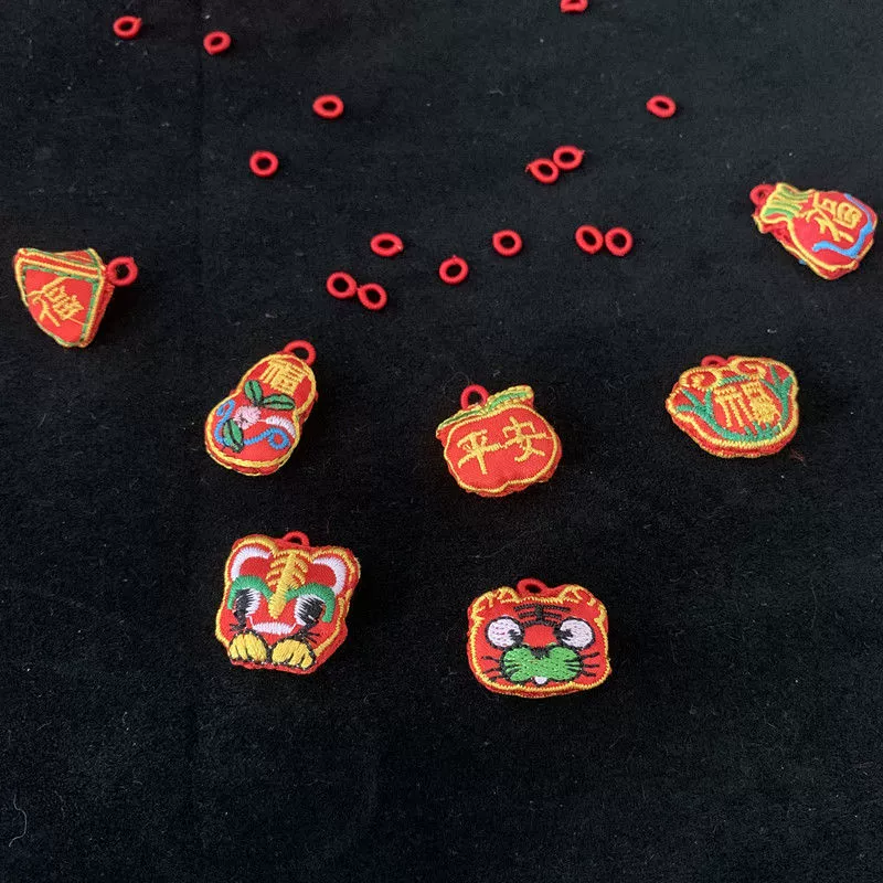 DIY Фуба Драконьей лодки Фестиваль сладкий Босуре вышитый по размеру подхват фильтр Перминатион вышивка материалы материал ароматный ароматный