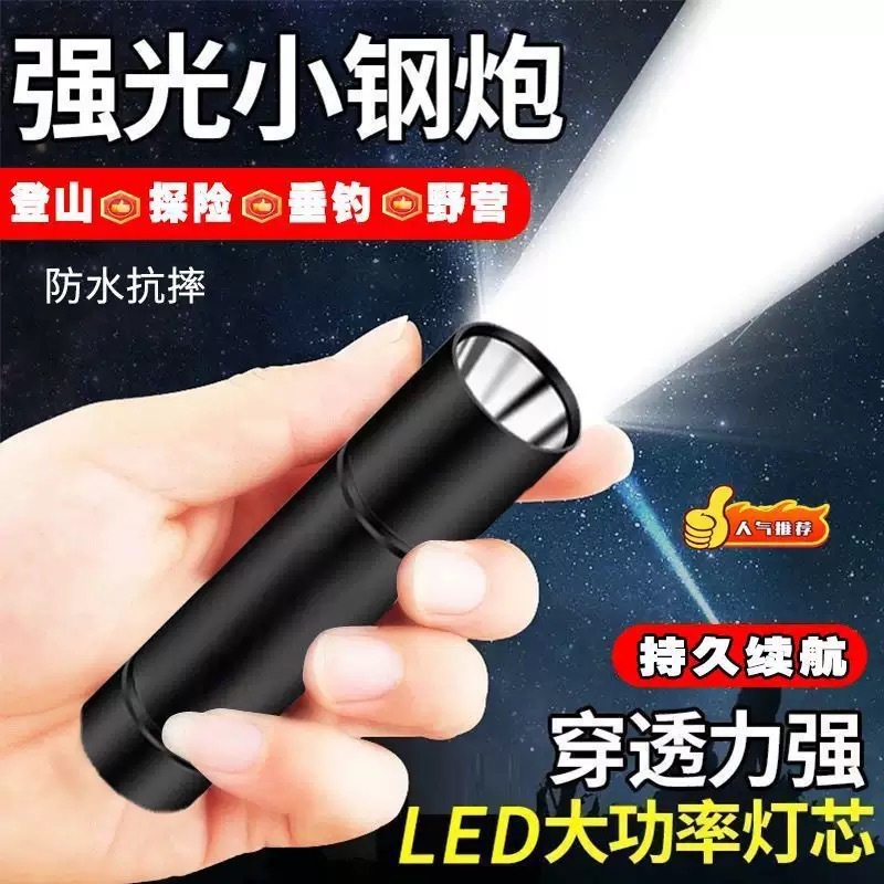 紫外线古玩验钞灯手持迷你紫光猫藓荧光剂波尔多液检测充电手电筒|undefined
