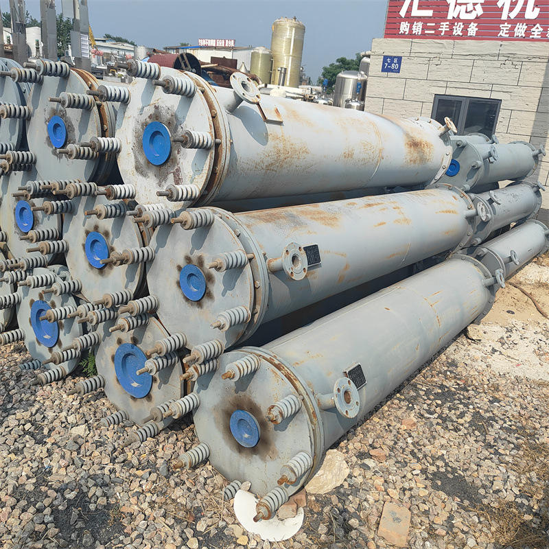 二手石墨冷凝器 工业冷却设备 120平方米冷凝器