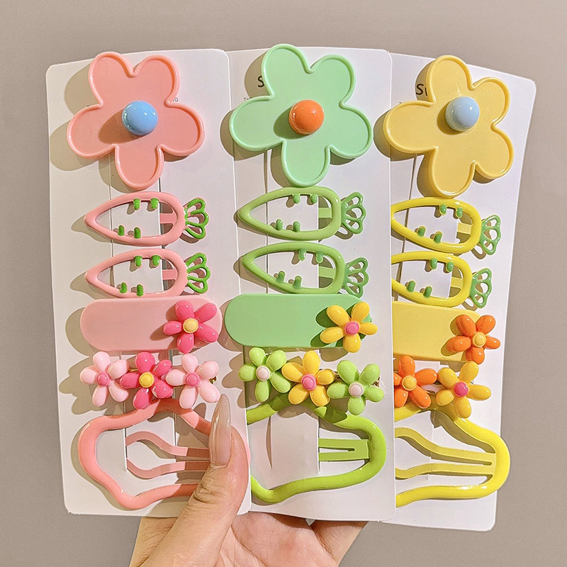 Clip de cabello de dopamina para niñas broche de cabello de la frente broche de cabello rotura BB clips lateral clips de cabello de bebé clips de frangeo toque