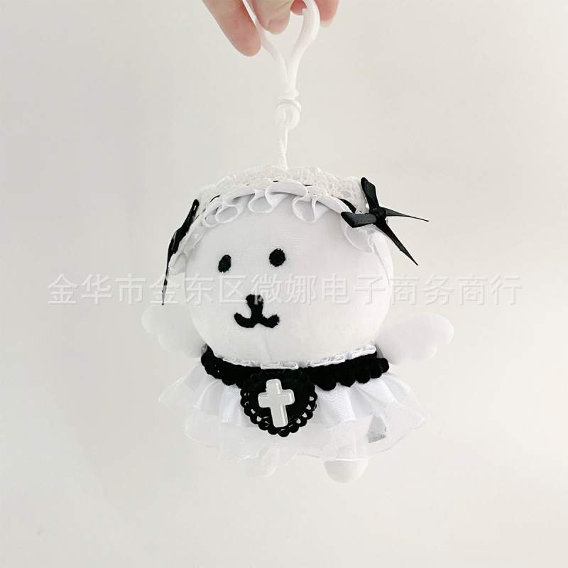 高颜値自嘲熊装飾天使の子供服綿人形の新型人形用10cmセットの安いアクセサリー|undefined