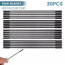20/36/48/60根 5英寸132mm曲线锯条 拉花锯条 木工塑料金属