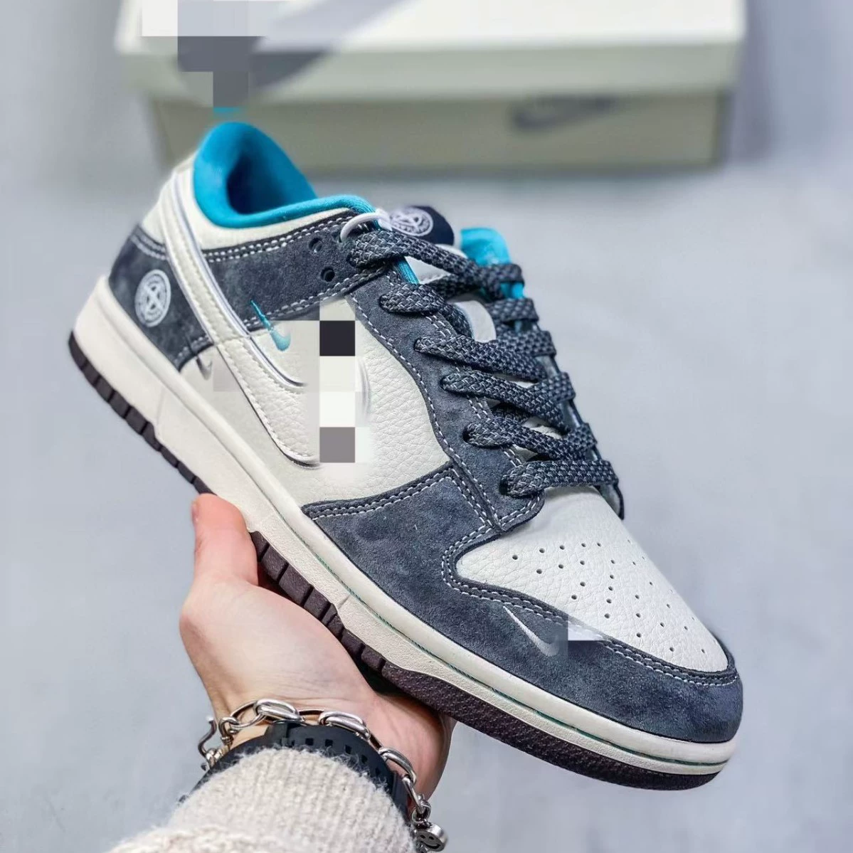 Putian 2024 Pure Original New J Co-branded Design "Barb" Low-top Men's and Women's Casual and Comfortable Sports Sneakers Without