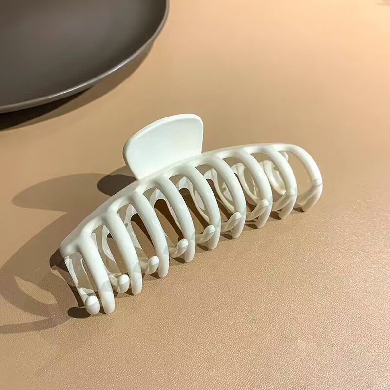 Clip de agarre, volumen de cabello grande, horquilla esmerilada, accesorios para el cabello exquisitos, horquilla de disco, nueva horquilla de tocado, pinza de tiburón femenina al por mayor