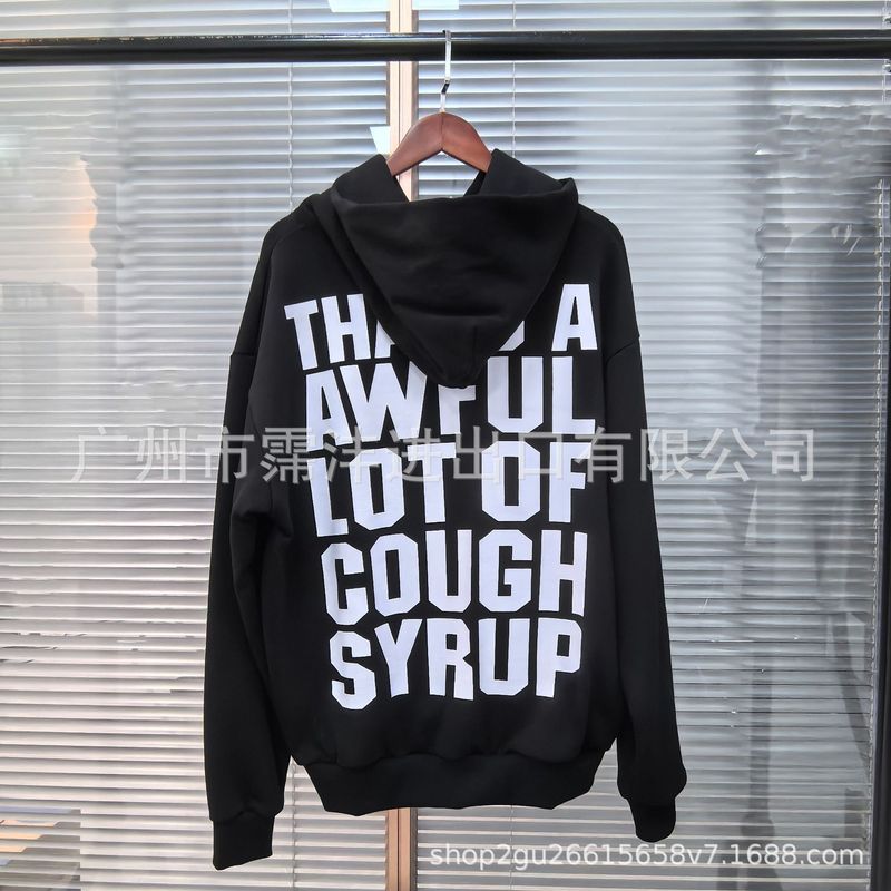 THAT'S A AWFUL LOT OF COUGH SYRUP 跨境专供潮牌连帽衫卫衣|undefined