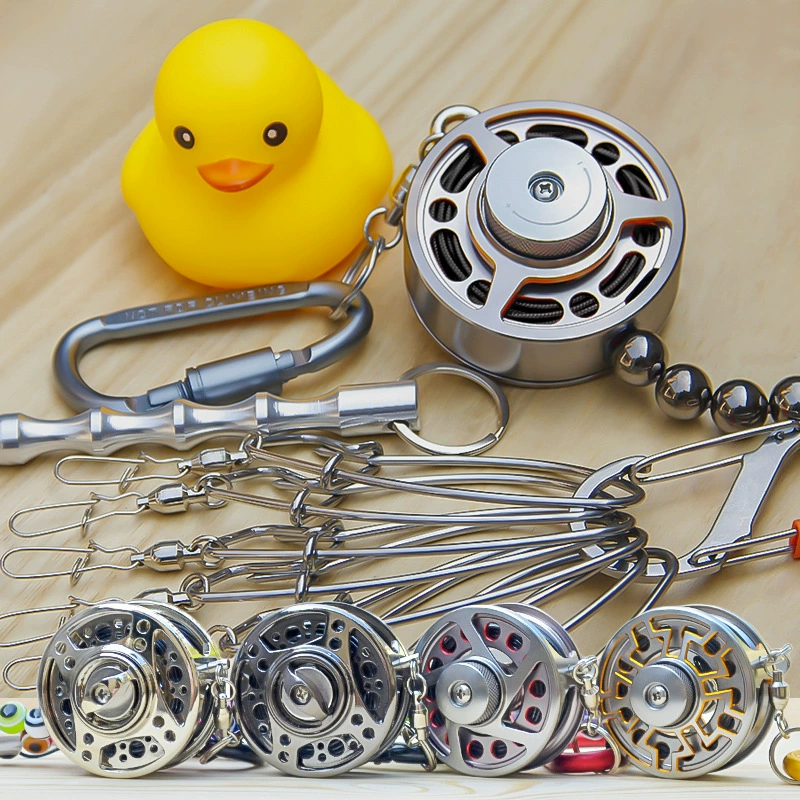 Живая рыбная пряжка Рыба Замок Луя Рыба Замок Нержавеющая сталь Замочка Рыба Стальная пряжка Пряжка Носить Рыба Инструмент Луя Специальный