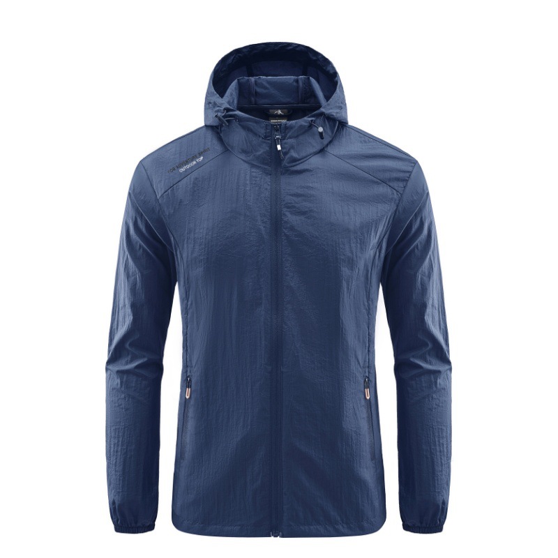 Ropa de protección solar al aire libre, logotipo de impresión UV, ropa de piel, ropa de protección solar de verano, ligera y suelta