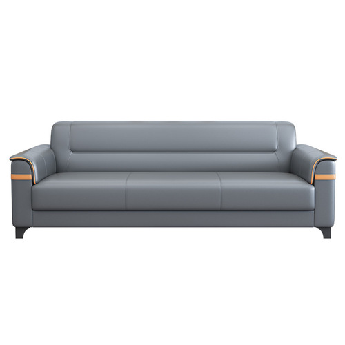 Office sofa VIP reception room guest reception three seats modern minimalist tea table set business office sofa