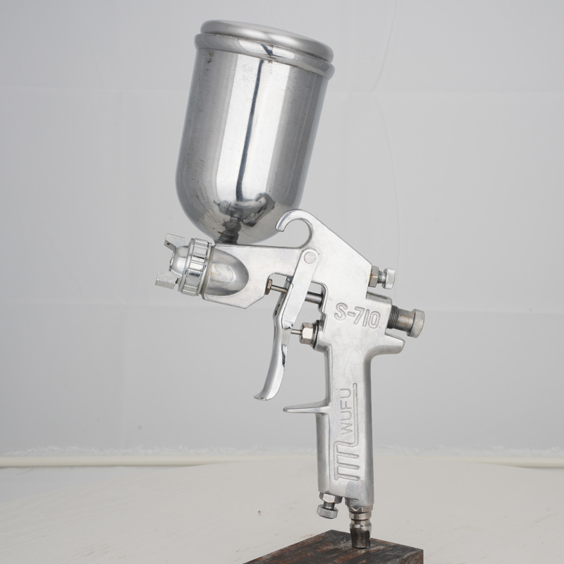 Transfronteriza personalizada S - 710G pistola de pulverización neumática 1.2 - 2.5mm alta atomización 350ml botella de pulverización pistola de pulverización de pintura