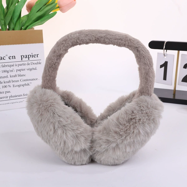 B imitation rabbit hair - smoke grey