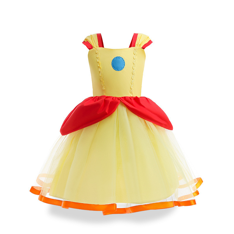 Belle Dress Foreign Trade Children's Clothing Children's Belle Princess Dress Girls Cross-Border Mesh Puffy Skirt Belle Dress Foreign Trade Children's Clothing Children's Belle Princess Dress Girls Cross-Border Mesh Puffy Skirt
