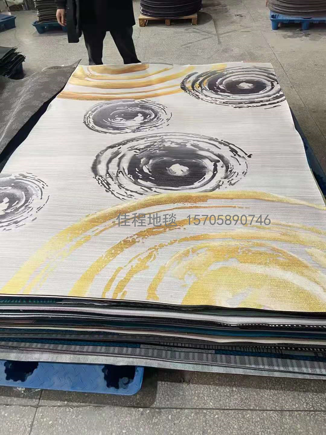 Cross-Border Retro Style Oriental Exquisite Pattern Carpet Manufacturer Wholesale High Quality Non-Slip Home Living Room Carpet