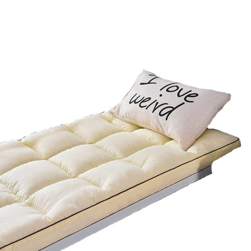 Матрас для отеля осень и зима утолщенный перьями бархатный матрас Матрас для студенческого общежития двойной матрас 1,5-метровый татами 1,2