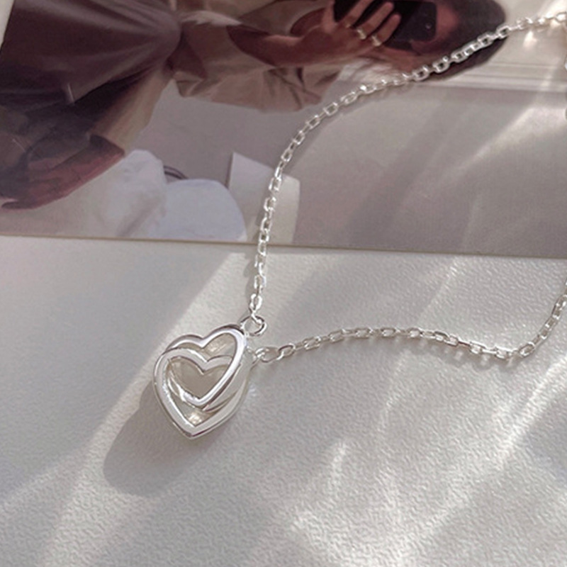Daily Occasion Alloy Material Simple Style Heart Shape Alloy Plating Chain Women's Bracelets