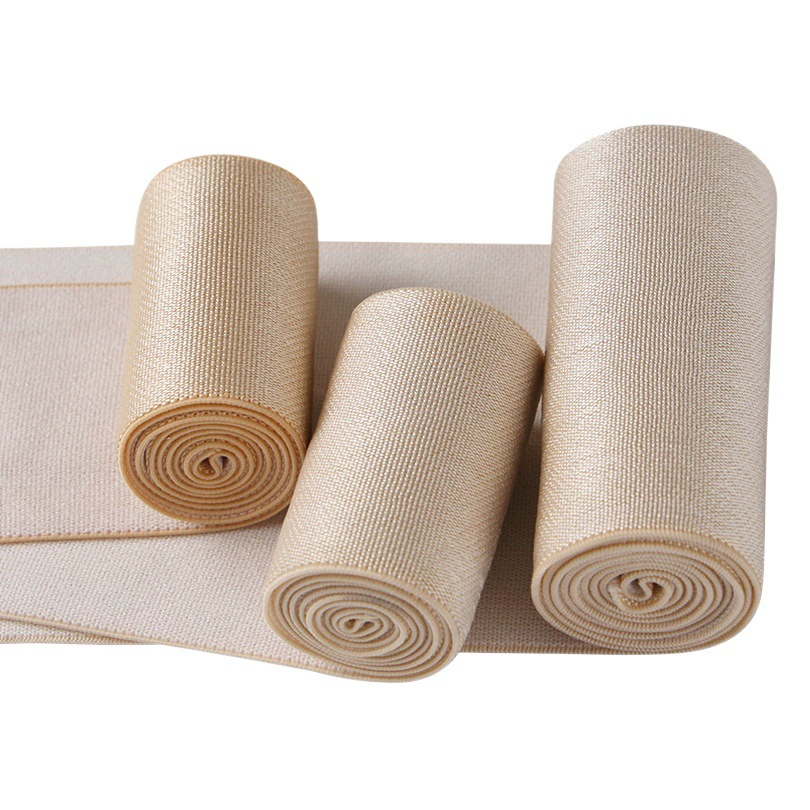 Цветная эластичная лента шириной от 2,5 до 6,0 см, гладкая эластичная лента для талии юбки, удобный аксессуар с высокой эластичностью.