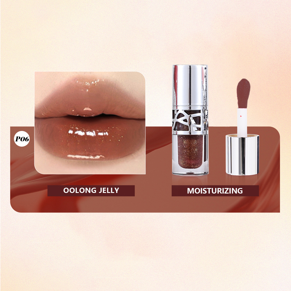 Transfronterizo PAGE VINE hidratante brillante brillante miel labial flácida labios blanqueadores con maquillaje de agua de espejo labial congelado comercio exterior