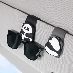 Avtomobil Panda Eynək Klipi, Günəş Qalxanı Saxlama, Çoxfunksiyalı Cizgi Filmi Klipi