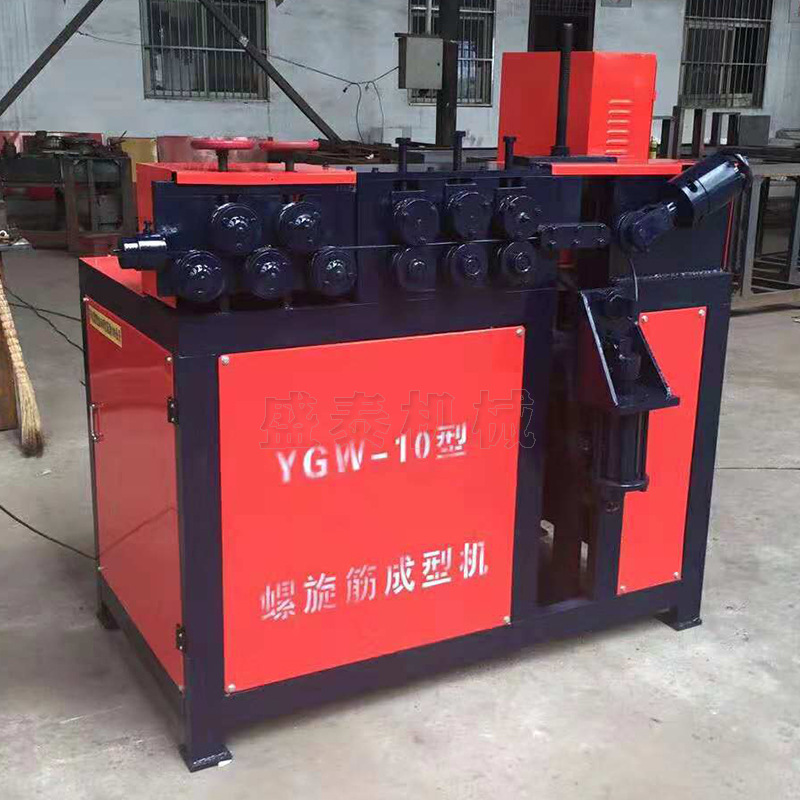 全自动钢筋成型机预埋螺旋筋成型调直螺旋筋成型机 钢筋盘圆机
