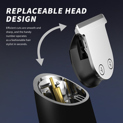 新款多功能剃頭刀理髮器套裝男士防水電動智能電推剪剃鬚刀推子