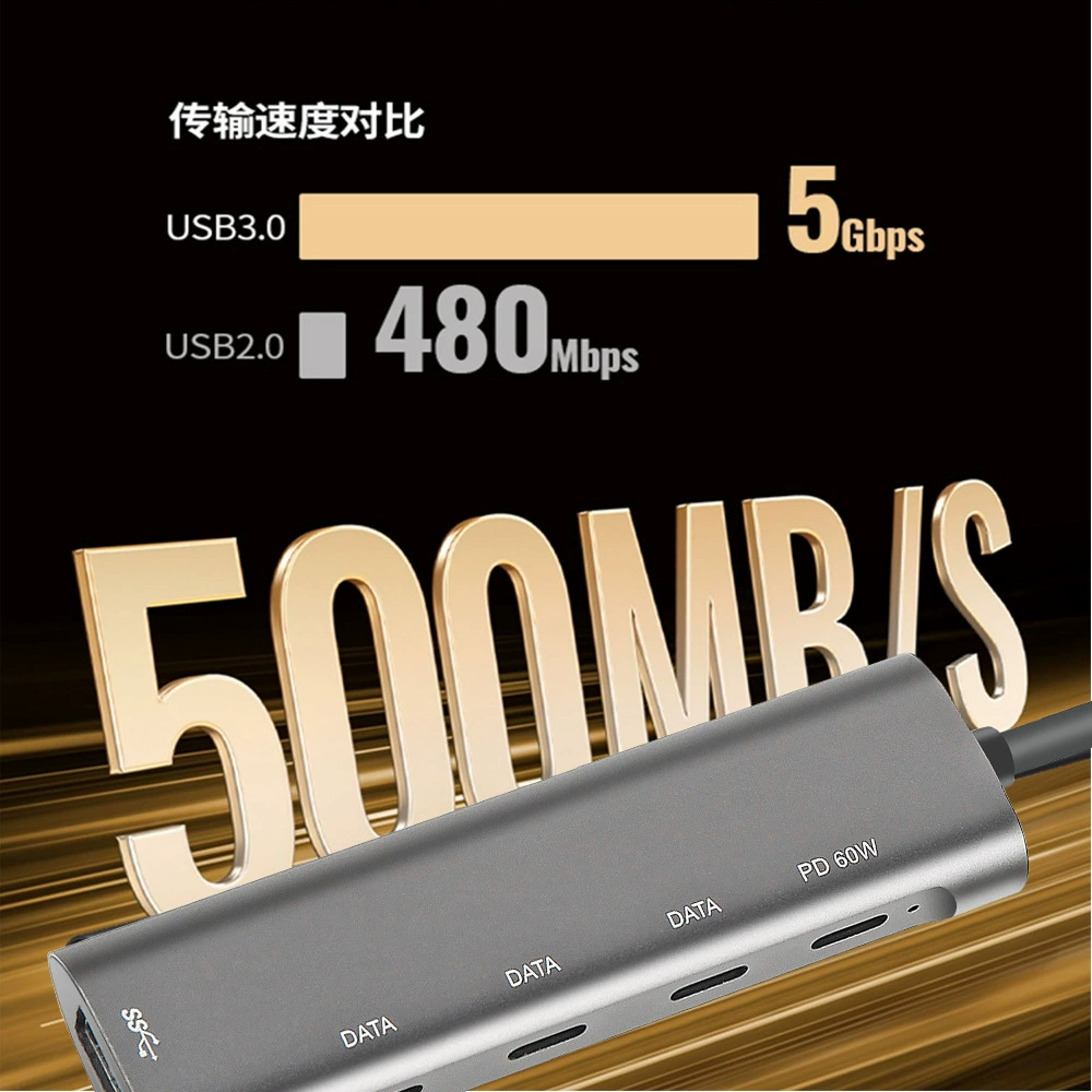 Фабричный многофункциональный картридер, расширитель TYPE-C, USB-накопитель ноутбука, док-станция