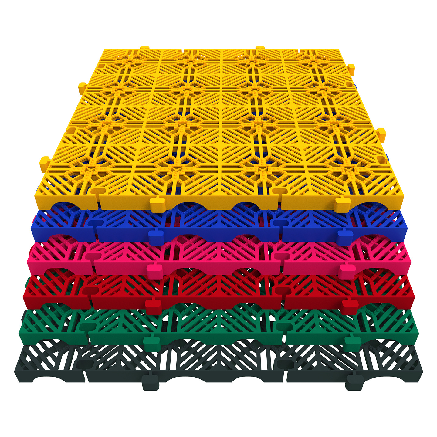 Lavar coches parrilla de piso de belleza de automóviles 4S tienda de polipropileno PP plástico sin ranura drenaje al por mayor malla rápida