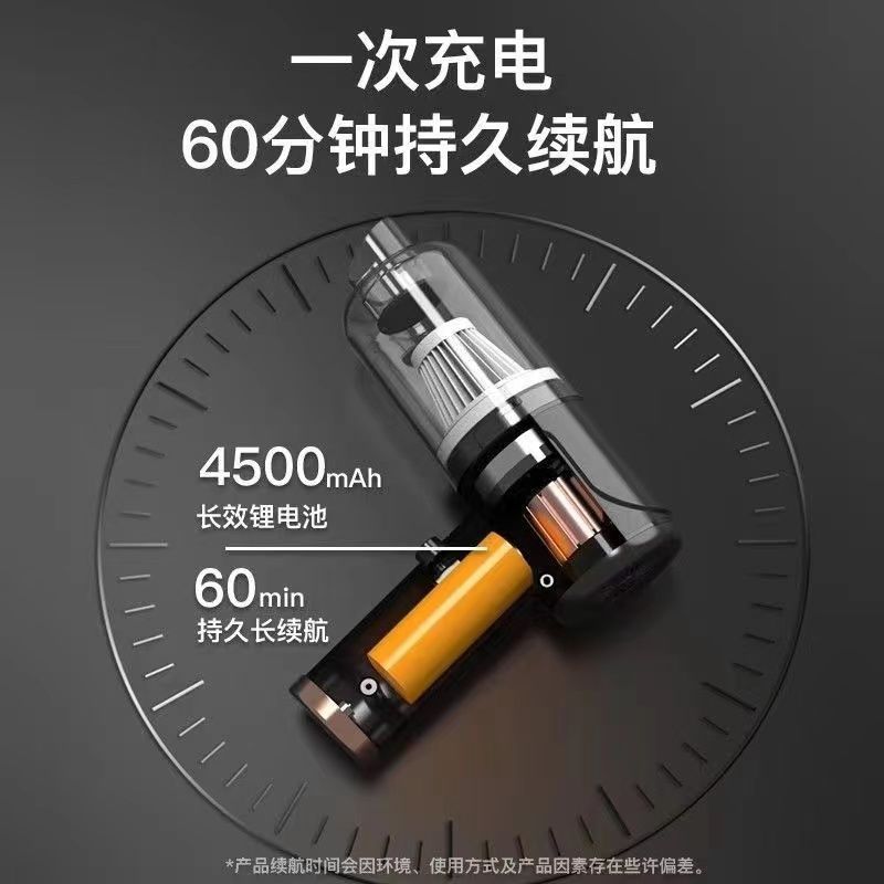 クロスボーダーミニUSBワイヤレス家庭用充電ポータブル車載掃除機手持ちハイパワー車内掃除機|undefined
