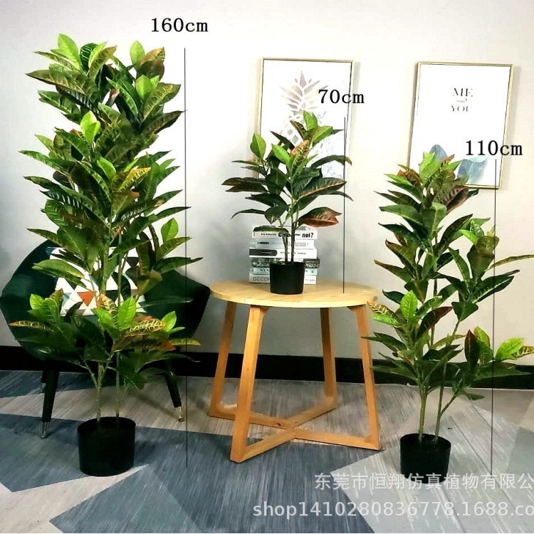 Ins, plantas en macetas de madera que cambia de color de estilo europeo, simulación artificial, árboles pequeños, fabricante de bonsáis de árbol falso de interior