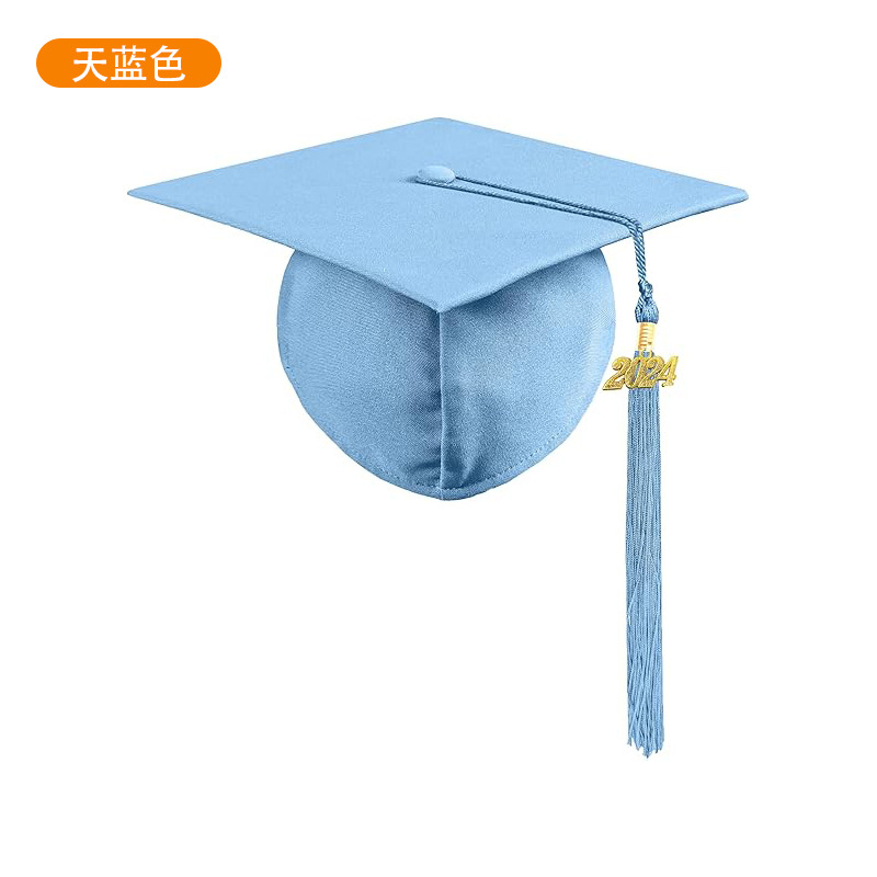 学士帽18岁高中典礼男女毕业帽带年份牌可调节学士服硕士博士帽子-阿里巴巴